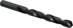 Hertel - 5/8" 118° High Speed Steel Jobber Drill - Oxide Finish, Right Hand Cut, Spiral Flute, Straight Shank, 7-1/8" OAL, Standard Point - Industrial Tool & Supply