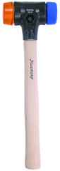 Hammer with Face - 1.4 lb; Hickory Handle; 1-1/2'' Head Diameter - Industrial Tool & Supply