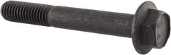 Value Collection - M10x1.50 Metric Coarse, 70mm Length Under Head, Hex Drive Flange Bolt - 35mm Thread Length, Grade 10.9 Alloy Steel, Smooth Flange, Phosphate & Oil Finish - Industrial Tool & Supply
