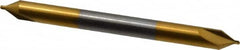 Hertel - #00 Plain Cut 60° Incl Angle Solid Carbide Combo Drill & Countersink - Industrial Tool & Supply