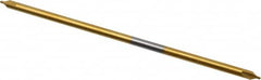 Hertel - #1 Plain Cut 60° Incl Angle Solid Carbide Combo Drill & Countersink - Industrial Tool & Supply