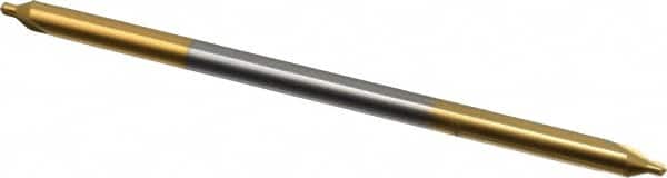 Hertel - #2 Plain Cut 60° Incl Angle Solid Carbide Combo Drill & Countersink - Industrial Tool & Supply