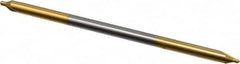 Hertel - #2 Plain Cut 60° Incl Angle Solid Carbide Combo Drill & Countersink - Industrial Tool & Supply