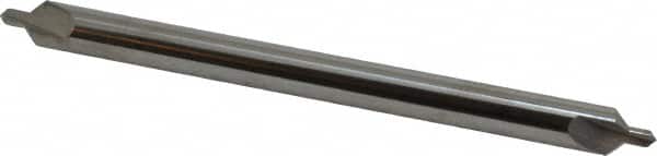 Hertel - #5 Plain Cut 90° Incl Angle Solid Carbide Combo Drill & Countersink - Industrial Tool & Supply