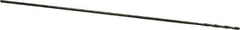 Hertel - #79 118° Solid Carbide Jobber Drill - Bright Finish, Right Hand Cut, Spiral Flute, Straight Shank, 3/4" OAL, Standard Point - Industrial Tool & Supply
