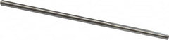 Hertel - #55, 0.052", 140° Point, Solid Carbide Straight Flute Drill Bit - Industrial Tool & Supply