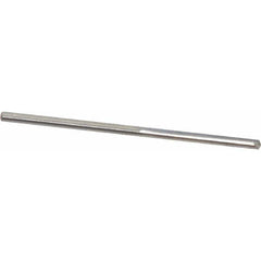 Hertel - #53, 0.0595", 140° Point, Solid Carbide Straight Flute Drill Bit - Industrial Tool & Supply