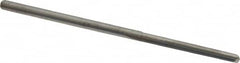 Hertel - #50, 0.07", 140° Point, Solid Carbide Straight Flute Drill Bit - Industrial Tool & Supply