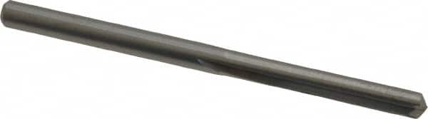 Hertel - #31, 0.12", 140° Point, Solid Carbide Straight Flute Drill Bit - Industrial Tool & Supply