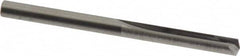 Hertel - #25, 0.1495", 140° Point, Solid Carbide Straight Flute Drill Bit - Industrial Tool & Supply