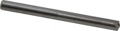 Hertel - #5, 0.2055", 140° Point, Solid Carbide Straight Flute Drill Bit - Industrial Tool & Supply