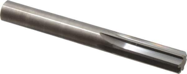 Hertel - 15/32" Solid Carbide 6 Flute Chucking Reamer - Straight Flute, 15/32" Straight Shank, 1-3/8" Flute Length, 4" OAL - Industrial Tool & Supply