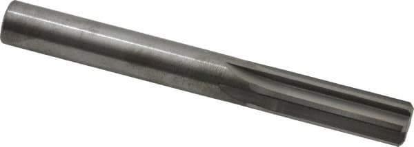 Hertel - Letter X Solid Carbide 6 Flute Chucking Reamer - Straight Flute, 0.397" Straight Shank, 1-1/4" Flute Length, 3-1/2" OAL - Industrial Tool & Supply