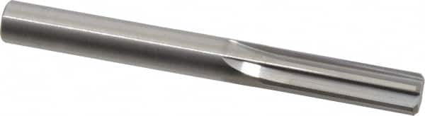Hertel - 0.374" Solid Carbide 6 Flute Chucking Reamer - Industrial Tool & Supply