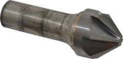 Hertel - 1-1/4" Head Diam, 3/4" Shank Diam, 6 Flute 82° Solid Carbide Countersink - Industrial Tool & Supply