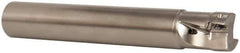 Seco - 1" Cut Diam, 0.433" Max Depth of Cut, 1" Shank Diam, 6.69" OAL, Indexable Square Shoulder End Mill - XO.X 1204.. Inserts, Cylindrical Shank, 90° Lead Angle, Through Coolant, Series Super Turbo - Industrial Tool & Supply