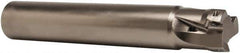Seco - 1-1/4" Cut Diam, 0.433" Max Depth of Cut, 1-1/4" Shank Diam, 7.69" OAL, Indexable Square Shoulder End Mill - XO.X 1204.. Inserts, Cylindrical Shank, 90° Lead Angle, Through Coolant, Series Super Turbo - Industrial Tool & Supply