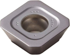 Seco - SEMX1505 MD20 Grade MP3000 Carbide Milling Insert - TiAlN Finish, 0.219" Thick, 5/8" Inscribed Circle - Industrial Tool & Supply