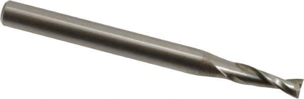 Onsrud - 3/16" Cutting Diam x 5/8" Length of Cut, 2 Flute, Upcut Spiral Router Bit - Uncoated, Right Hand Cut, High Speed Steel, 2-7/8" OAL x 1/4" Shank Diam, Double Edge, 19 to 32° Helix Angle - Industrial Tool & Supply