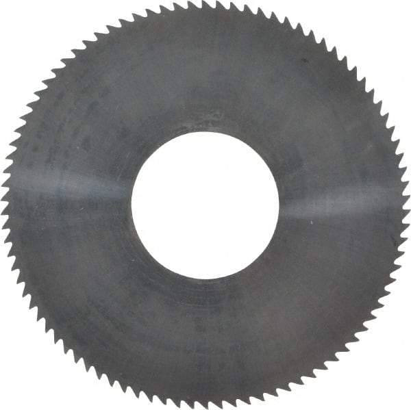 Made in USA - 1-3/4" Diam x 0.01" Blade Thickness x 5/8" Arbor Hole Diam, 90 Tooth Slitting and Slotting Saw - Arbor Connection, Solid Carbide, Concave Ground - Industrial Tool & Supply