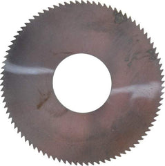 Made in USA - 1-3/4" Diam x 0.045" Blade Thickness x 5/8" Arbor Hole Diam, 90 Tooth Slitting and Slotting Saw - Arbor Connection, Solid Carbide, Concave Ground - Industrial Tool & Supply