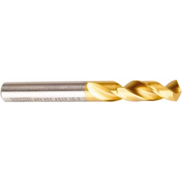 DORMER - 9mm 130° Spiral Flute High Speed Steel Screw Machine Drill Bit - Industrial Tool & Supply