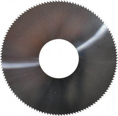 Made in USA - 1-1/2" Diam x 0.012" Blade Thickness, 1/2" Arbor Hole Diam, 130 Teeth, Solid Carbide, Jeweler's Saw - Uncoated - Industrial Tool & Supply