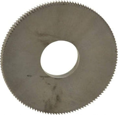 Made in USA - 1-1/2" Diam x 1/8" Thick, 1/2" Arbor Hole Diam, 130 Teeth, Solid Carbide, Jeweler's Saw - Uncoated - Industrial Tool & Supply