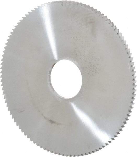 Made in USA - 2" Diam x 1/16" Thick, 1/2" Arbor Hole Diam, 110 Teeth, Solid Carbide Jeweler's Saw - Uncoated - Industrial Tool & Supply
