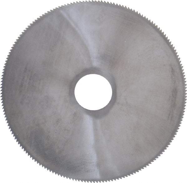 Made in USA - 2-1/2" Diam x 0.032" Blade Thickness, 1/2" Arbor Hole Diam, 190 Teeth, Solid Carbide, Jeweler's Saw - Uncoated - Industrial Tool & Supply