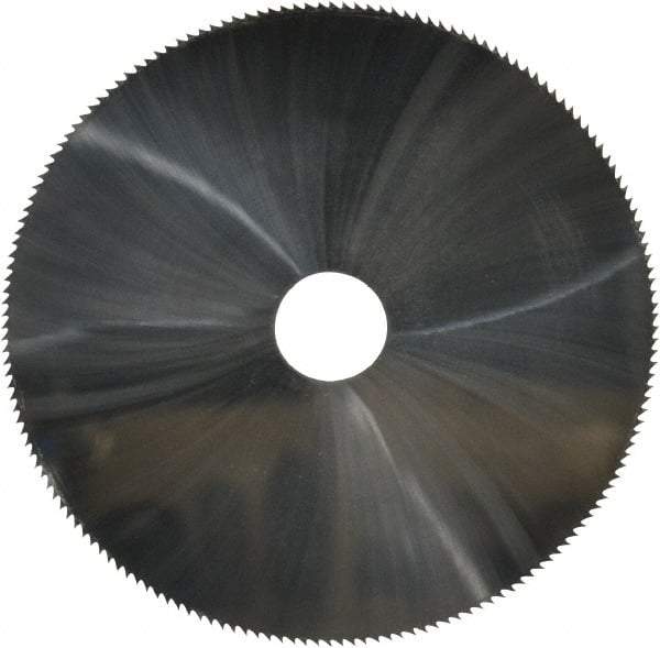 Made in USA - 3" Diam x 0.04" Blade Thickness, 1/2" Arbor Hole Diam, 168 Teeth, Solid Carbide Jeweler's Saw - Uncoated - Industrial Tool & Supply