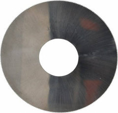 Made in USA - 3" Diam x 0.01" Blade Thickness, 1" Arbor Hole Diam, 280 Teeth, Solid Carbide Jeweler's Saw - Uncoated - Industrial Tool & Supply