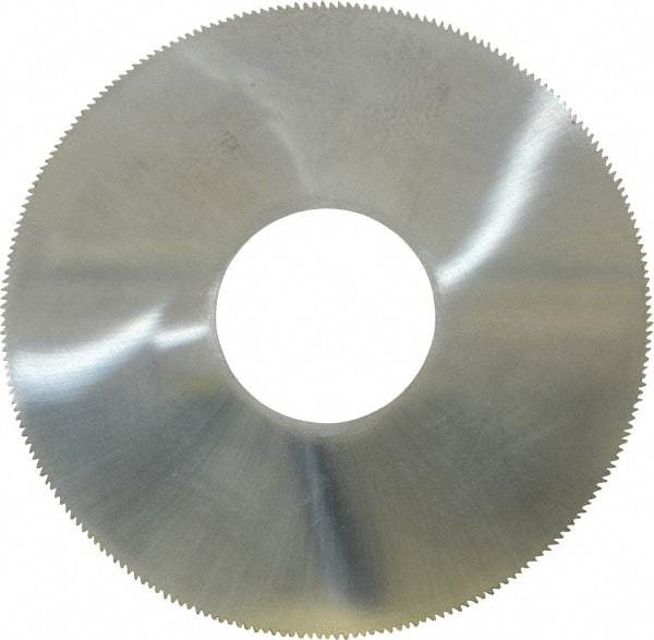 Made in USA - 3" Diam x 0.045" Blade Thickness, 1" Arbor Hole Diam, 230 Teeth, Solid Carbide Jeweler's Saw - Uncoated - Industrial Tool & Supply