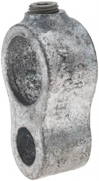 Kee - 3/4" Pipe, Malleable Iron Gate Hinge Fitting - Galvanized Finish - Industrial Tool & Supply