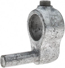 Kee - 3/4" Pipe, Malleable Iron Gate Hinge Fitting - Galvanized Finish - Industrial Tool & Supply