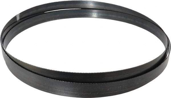 Starrett - 14 TPI, 11' Long x 1" Wide x 0.035" Thick, Welded Band Saw Blade - Carbon Steel, Toothed Edge, Raker Tooth Set, Flexible Back, Contour Cutting - Industrial Tool & Supply