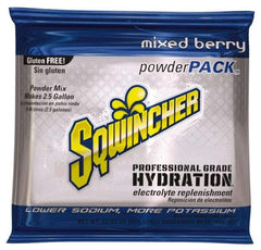 Sqwincher - 23.83 oz Pack Mixed Berry Activity Drink - Powdered, Yields 2.5 Gal - Industrial Tool & Supply