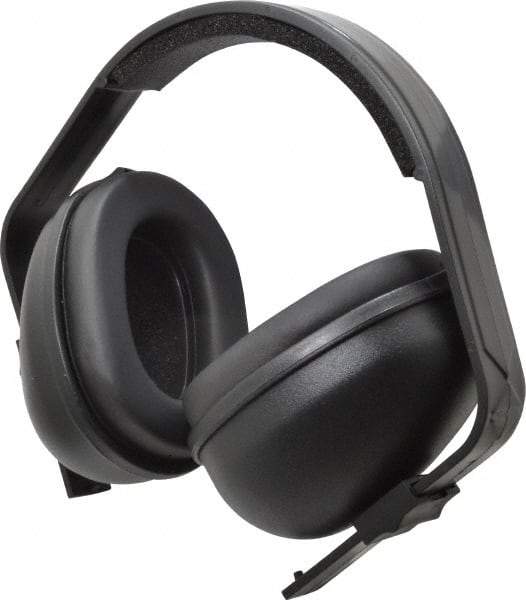 Tasco - Three Position Black PVC Cushion Earmuffs - 27 Max NRR Rating - Industrial Tool & Supply