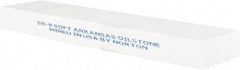 Norton - 8" Long x 2" Wide x 3" Thick, Novaculite Sharpening Stone - Rectangle, Extra Fine Grade - Industrial Tool & Supply