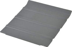 Vidmar - Tool Box Steel Drawer Divider - 3-1/2" Wide x 3-7/8" Deep x 4-1/2" High, Gray, For Vidmar Cabinets - Industrial Tool & Supply