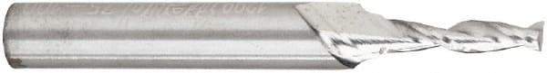 Freud - 1/8" Cutting Diam x 1/2" Length of Cut, 2 Flute, Upcut Spiral Router Bit - Solid Carbide, 2" OAL x 1/4" Shank Diam, Cut-Out - Industrial Tool & Supply
