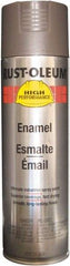 Rust-Oleum - Anodized Bronze, Gloss, Rust Proof Enamel Spray Paint - 14 Sq Ft per Can, 15 oz Container, Use on Metal - Industrial Tool & Supply