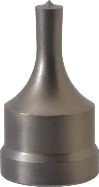 Cleveland Steel Tool - 5/16 Inch Diameter Round Ironworker Punch - 1-1/32 Inch Body Diameter, 1-5/32 Inch Head Diameter, 1-15/16 Inch Overall Length - Industrial Tool & Supply