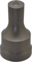 Cleveland Steel Tool - 9/16 Inch Diameter Round Ironworker Punch - 1-1/32 Inch Body Diameter, 1-5/32 Inch Head Diameter, 1-15/16 Inch Overall Length - Industrial Tool & Supply