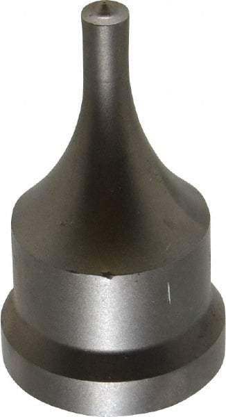 Cleveland Steel Tool - 1/4 Inch Diameter Round Ironworker Punch - 1-1/16 Inch Body Diameter, 1-7/32 Inch Head Diameter, 2-1/8 Inch Overall Length - Industrial Tool & Supply