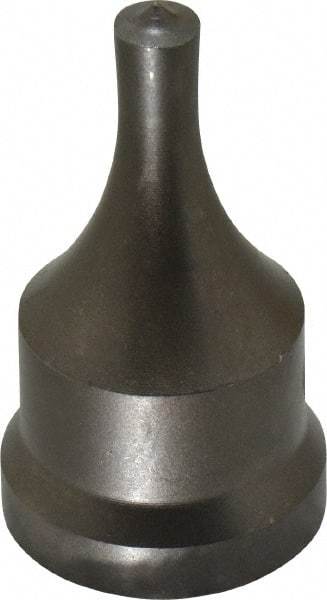 Cleveland Steel Tool - 5/16 Inch Diameter Round Ironworker Punch - 1-1/16 Inch Body Diameter, 1-7/32 Inch Head Diameter, 2-1/8 Inch Overall Length - Industrial Tool & Supply