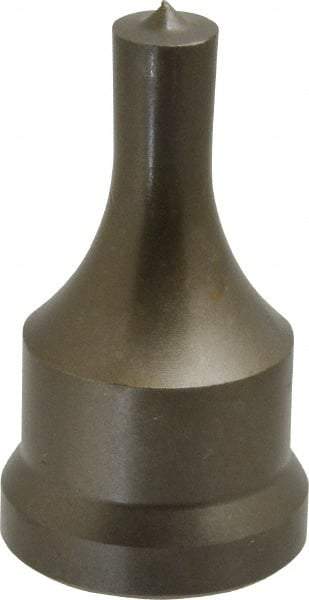 Cleveland Steel Tool - 13/32 Inch Diameter Round Ironworker Punch - 1-1/16 Inch Body Diameter, 1-7/32 Inch Head Diameter, 2-1/8 Inch Overall Length - Industrial Tool & Supply