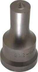 Cleveland Steel Tool - 5/8 Inch Diameter Round Ironworker Punch - 1-1/16 Inch Body Diameter, 1-7/32 Inch Head Diameter, 2-1/8 Inch Overall Length - Industrial Tool & Supply