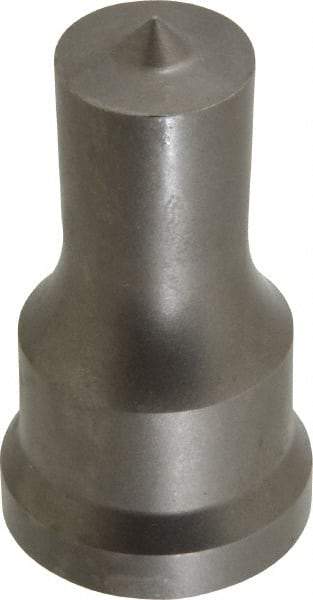 Cleveland Steel Tool - 3/4 Inch Diameter Round Ironworker Punch - 1-1/16 Inch Body Diameter, 1-7/32 Inch Head Diameter, 2-1/8 Inch Overall Length - Industrial Tool & Supply