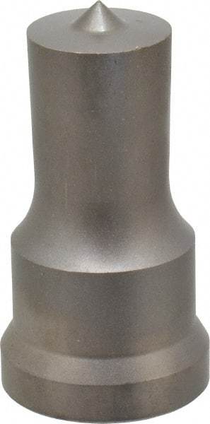 Cleveland Steel Tool - 13/16 Inch Diameter Round Ironworker Punch - 1-1/16 Inch Body Diameter, 1-7/32 Inch Head Diameter, 2-1/8 Inch Overall Length - Industrial Tool & Supply